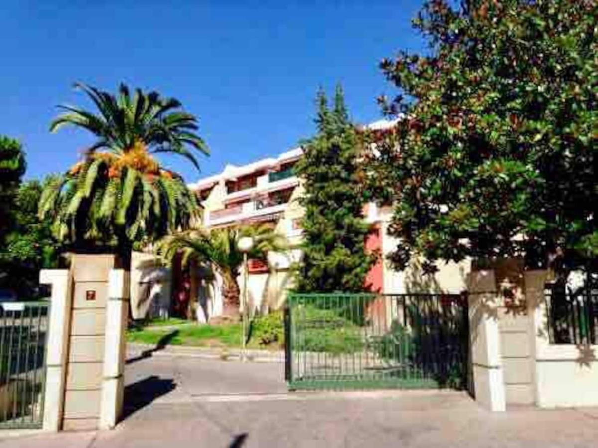 Appartement Luxe - 3 Pieces Avec Vue Mer, Piscine Et Tennis Nice Bagian luar foto