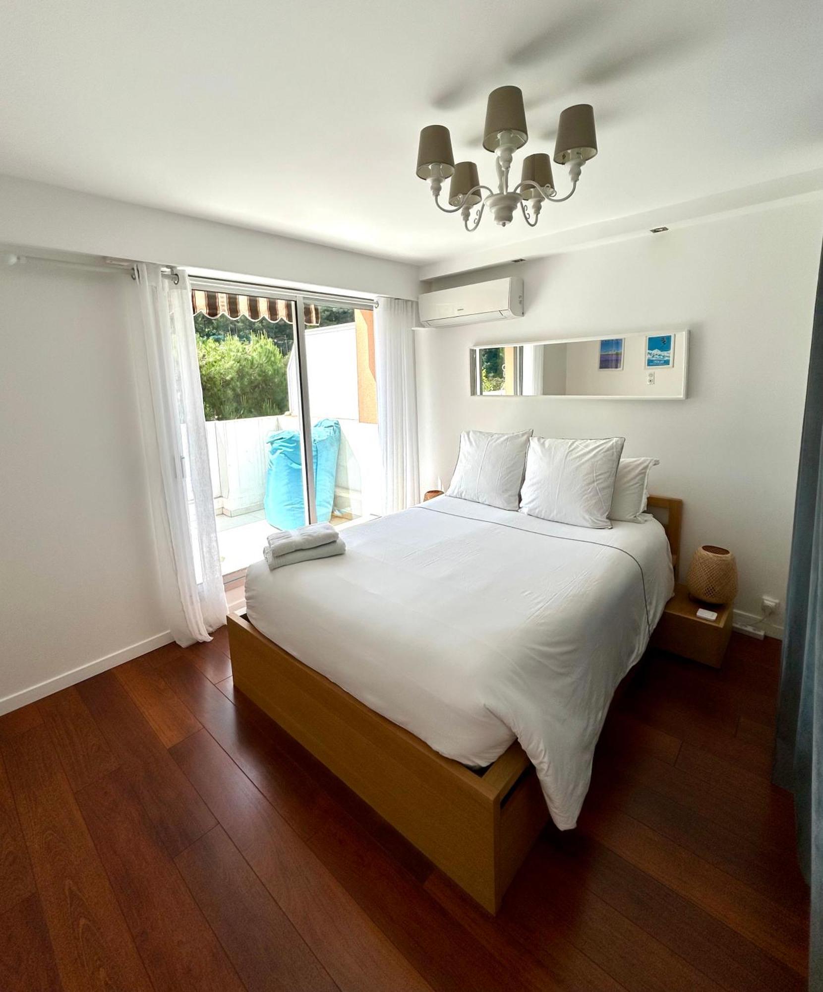 Appartement Luxe - 3 Pieces Avec Vue Mer, Piscine Et Tennis Nice Bagian luar foto